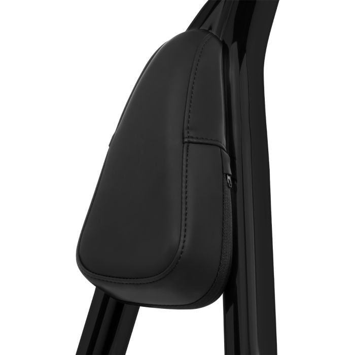 Black Detachable Havoc Sissy Bar Backrest for Harley® Dyna from HOGWORKZ pad