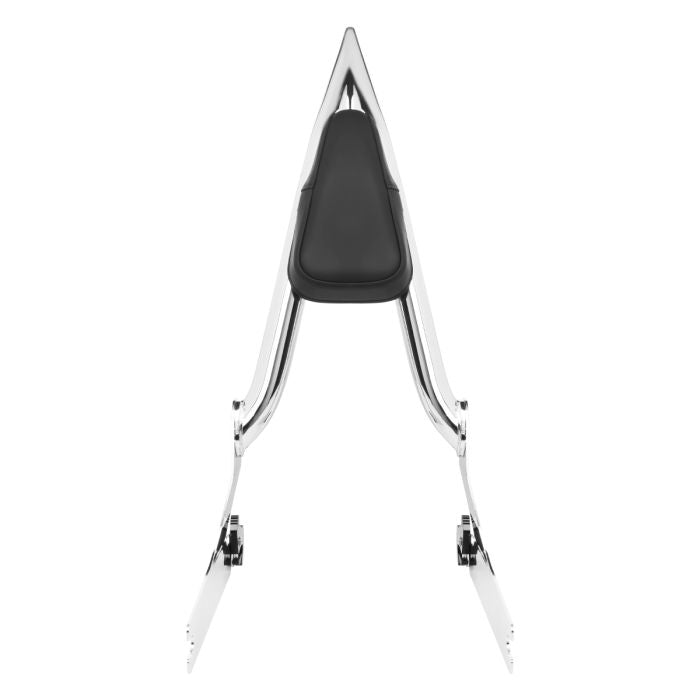 Chrome Detachable Havoc Sissy Bar Backrest for Harley® Dyna from HOGWORKZ front