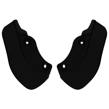 Black Fairing Side Wide Wing Air Deflectors for Road Glide