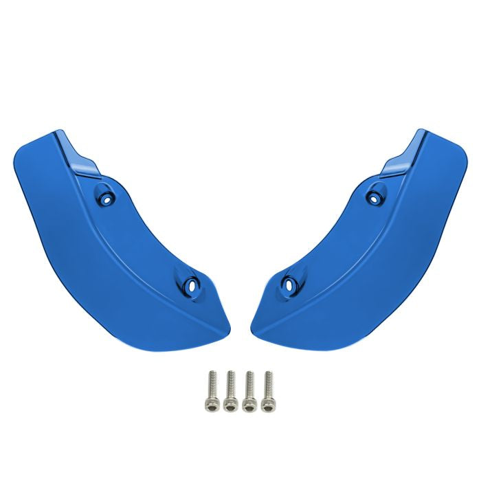 Blue Fairing Side Wide Wing Air Deflectors for Road Glide
