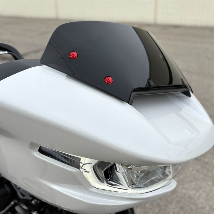 Red Windshield Bolts for Harley® Road Glide from HOGWORKZ on harley