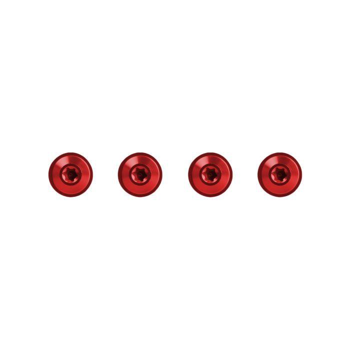Red Windshield Bolts for Harley® Road Glide from HOGWORKZ overview