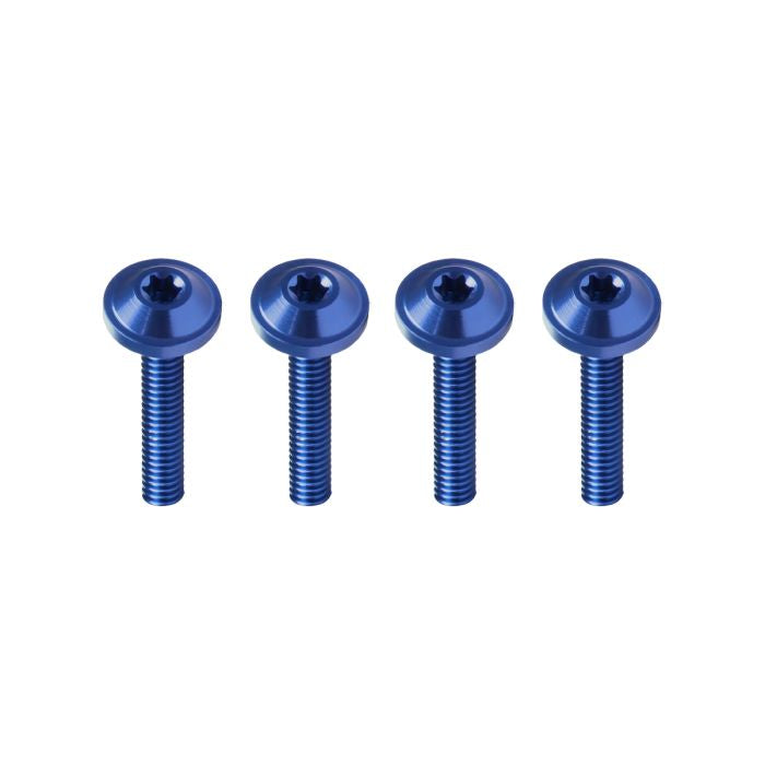 Blue Windshield Bolts for Harley® Road Glide from HOGWORKZ screw
