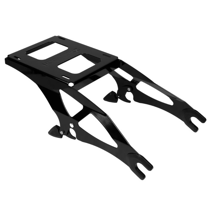 Black Two-Up Tour Pack Mount for Indian® Touring from HOGWORKZ