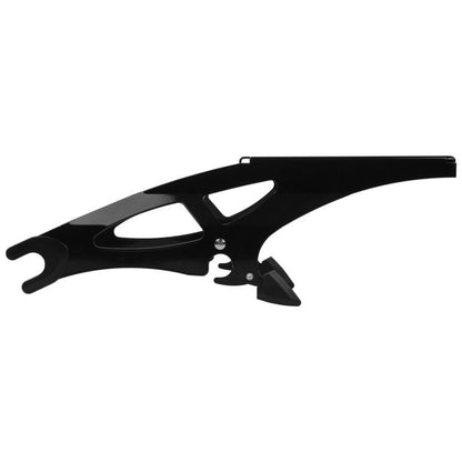 Black Two-Up Tour Pack Mount for Indian® Touring from HOGWORKZ left side