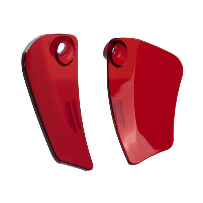 Red Fairing Air Deflectors for Harley® Low Rider ST from HOGWORKZ angle