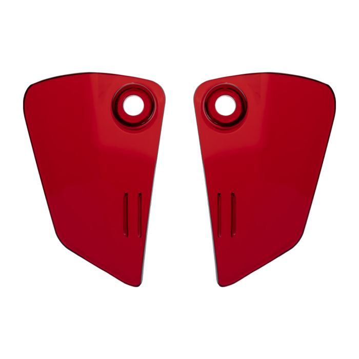 Red Fairing Air Deflectors for Harley® Low Rider ST from HOGWORKZ front