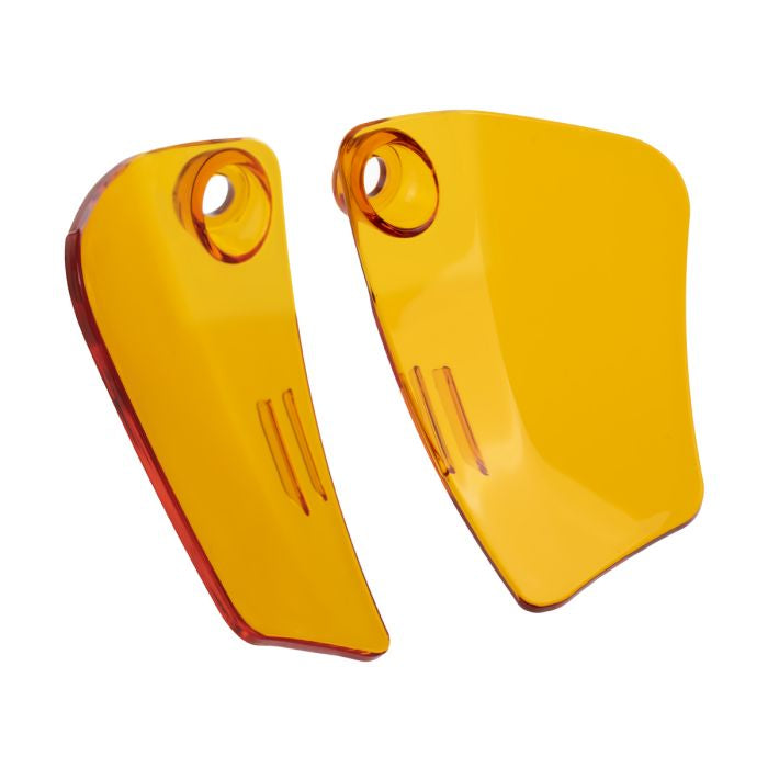 Orange Fairing Air Deflectors for Harley® Low Rider ST from HOGWORKZ back angle