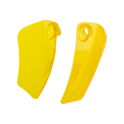Yellow Fairing Air Deflectors for Harley® Low Rider ST  back angle