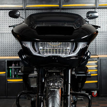 Dark Smoke Adjustable Fairing Air Deflectors for Harley­® Road Glide