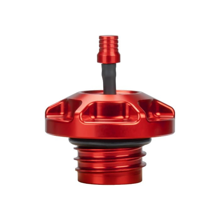 Red HOGWORKZ® Performance MX Gas Cap for Harley-Davidson® Motorcycles