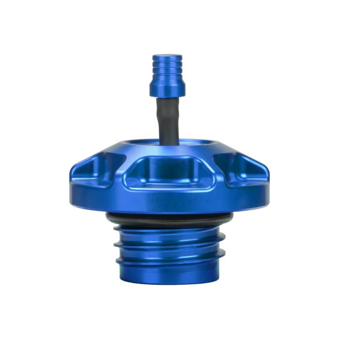 Blue HOGWORKZ® Performance MX Gas Cap for Harley-Davidson® Motorcycles