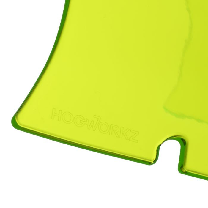 Green HOGWORKZ® Flowz™ 7" Windshield for Harley® Road Glide