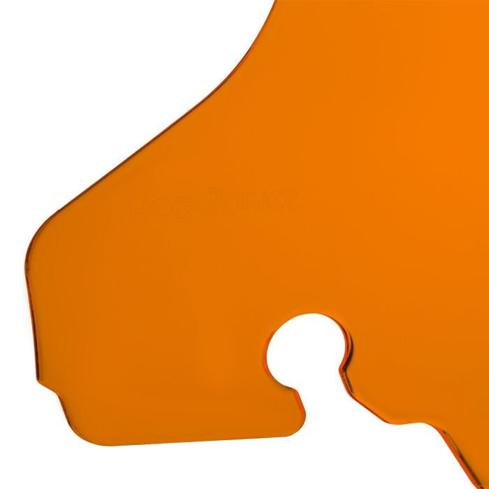 HOGWORKZ® Orange Flowz™ 7" Windshield for Harley® Touring