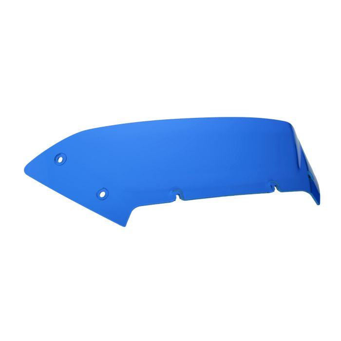 HOGWORKZ® Blue Flowz™ 4.5" Windshield for Harley® Road Glide left side