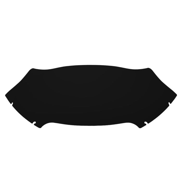 HOGWORKZ® Dark Smoke Flowz™ 9" Windshield for Harley® Road Glide front