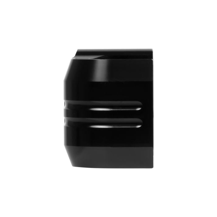 Black Ignition Coil Cover for Harley® Touring / Softail kit from HOGWORKZ side