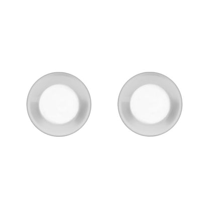 Chrome HOGWORKZ® Front Axle Covers for Harley® Touring top view
