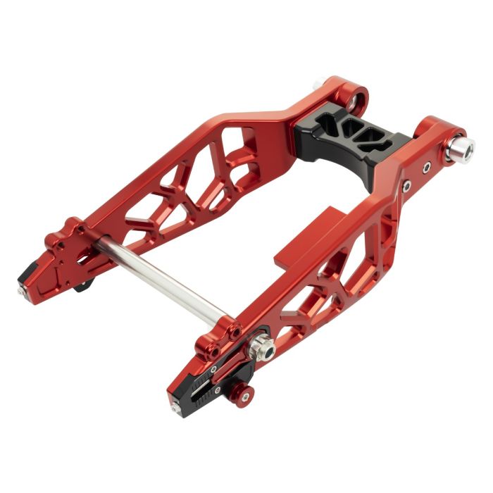 HOGWORKZ® Red Performance Billet Aluminum Swingarm Kit for Harley® Touring