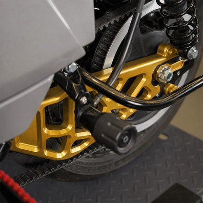 HOGWORKZ® Gold Performance Billet Aluminum Swingarm Kit for Harley® Touring
