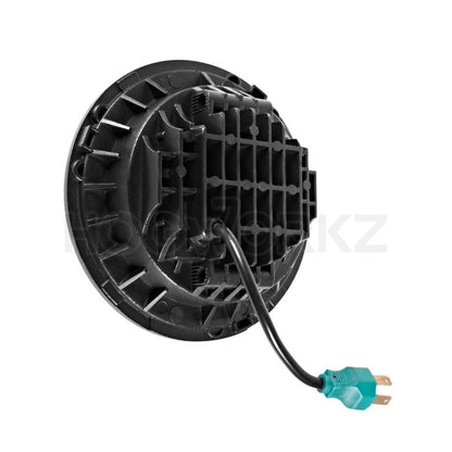 Indian® LED Headlight in chrome from HOGWORKZ back