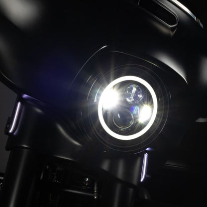 harley flhx halomaker headlight