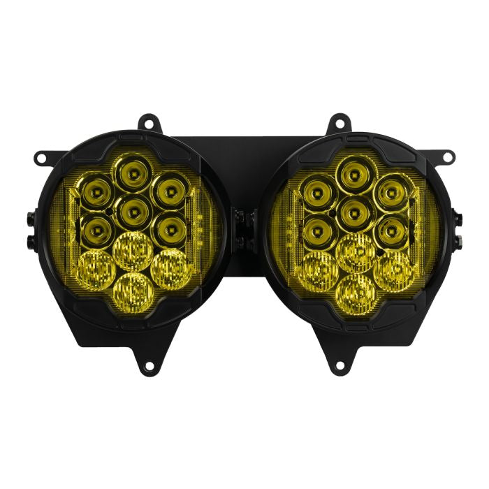 Harley® Road Glide Goldtooth™ Performance LED Headlight from HOGWORKZ