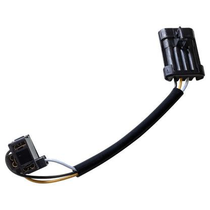 7" LED Black HALOMAKER® Headlight for Harley® Softail from HOGWORKZ wire
