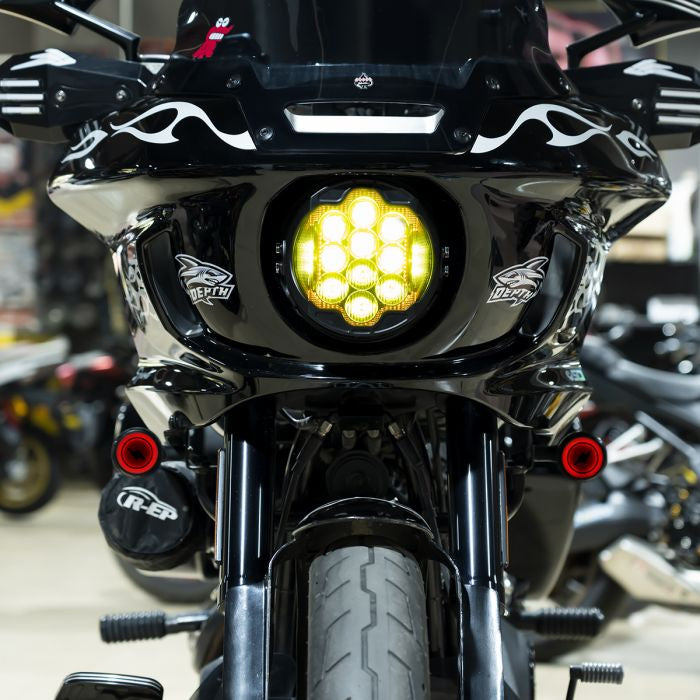 7" LED Goldtooth™ Performance Headlight for Harley® Low Rider ST  front