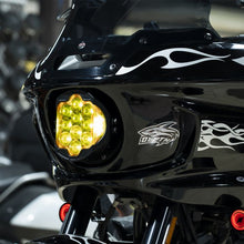 7" LED Goldtooth™ Performance Headlight for Harley® Low Rider ST on bike
