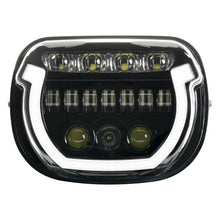 HOGWORKZ® Black HALOMAKER™ LED Headlight for Harley® Street Glide
