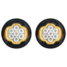 LED Silvertooth™ Performance LED Passing Lamps for Harley from HOGWORKZ