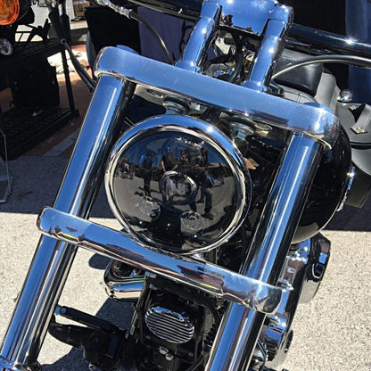 Harley® 5 3/4" Blackout LED V2™ Headlight from HOGWORKZ®