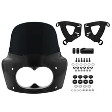 Unpainted Outlaw Headlight Fairing for Harley® Dyna Fat Bob FXDF from HOGWORKZ kit