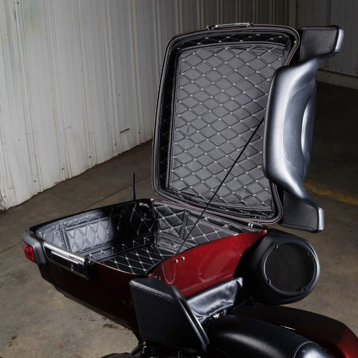 OEM King Tour Pack Liner with sliver stitching from HOGWORKZ®
