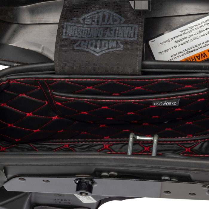 Custom Color HOGWORKZ® OEM Harley® Softail Heritage Saddlebag Liners '18-'23 pocket