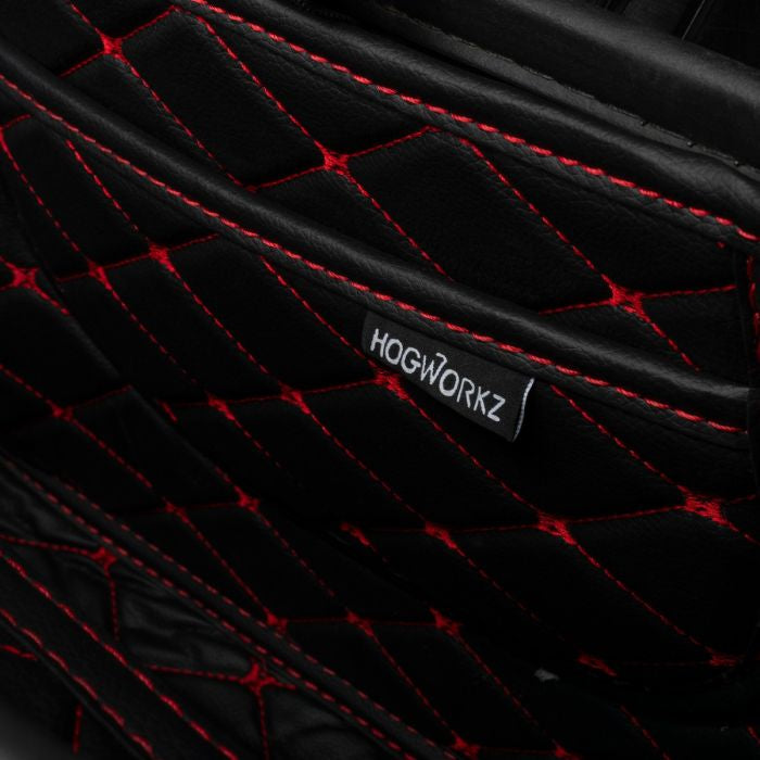 Custom Color HOGWORKZ® OEM Harley® Softail Heritage Saddlebag Liners '18-'23 close up