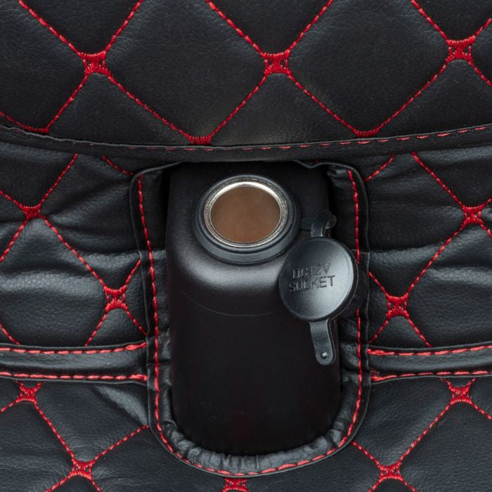 HOGWORKZ® OEM Indian® Tour Pack Liner Black with Red Stitching outlet