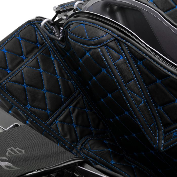 HOGWORKZ® Saddlebag Liners for Harley® CVO '23-'24 with blue stitching