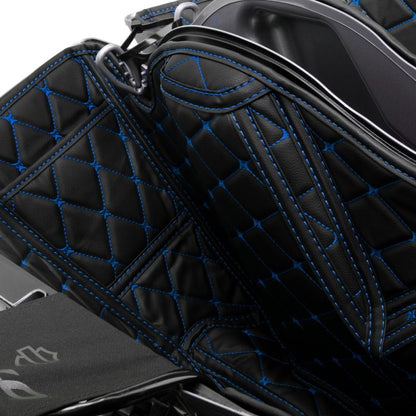 HOGWORKZ® Saddlebag Liners for Harley® CVO '23-'24 with blue stitching