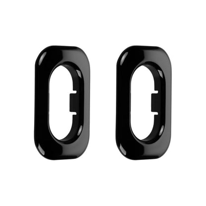 Gloss Black Antenna Hole Covers / Fillers for Harley® Touring Open from HOGWORKZ angle