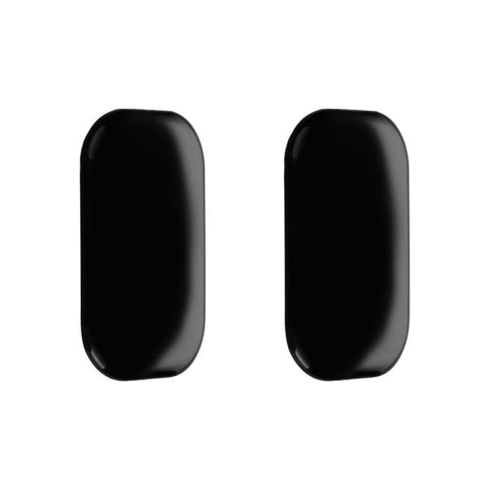 Gloss Black Antenna Hole Covers / Fillers for Harley® Touring Blocked from HOGWORKZ angle