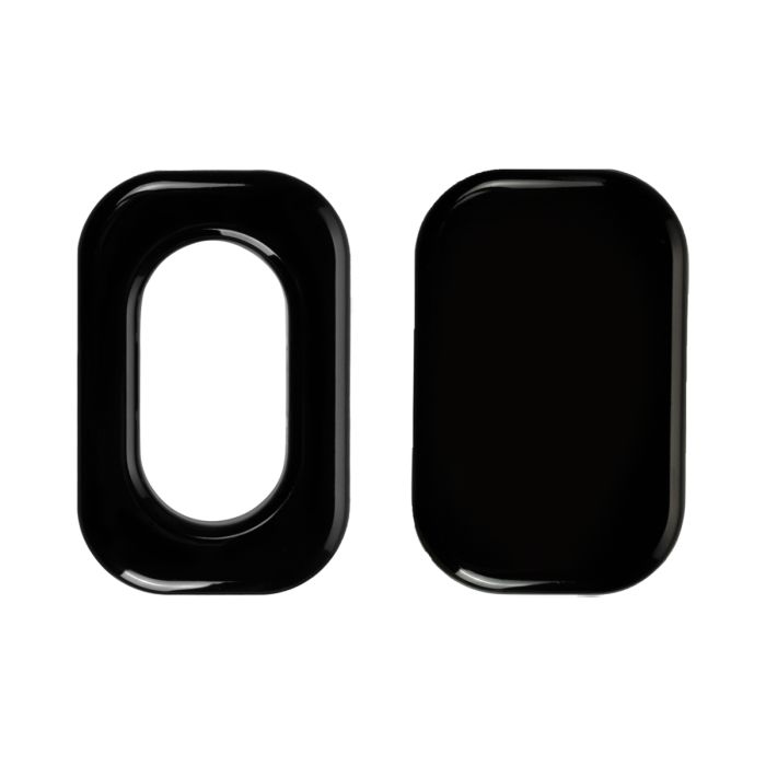 Gloss Black Antenna Hole Covers / Fillers for Harley® Touring Open / Blocked from HOGWORKZ