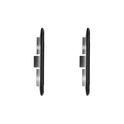 Gloss Black Antenna Hole Covers / Fillers for Harley® Touring Open / Blocked from HOGWORKZ side