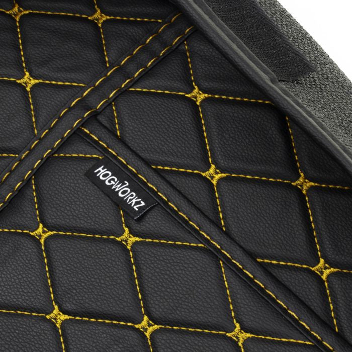 Gold Stitching HOGWORKZ® Saddlebag Liners for Harley® Low Rider ST