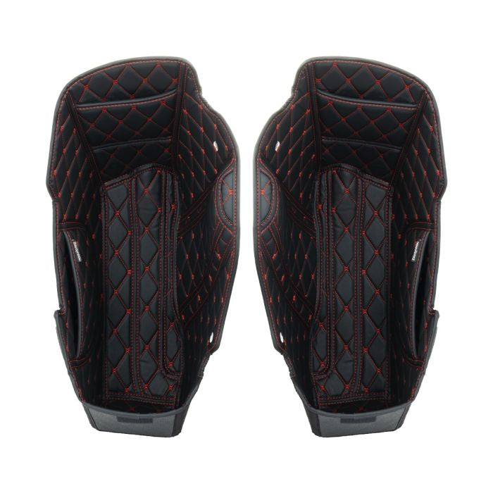 Red Saddlebag Liners for HOGWORKZ® Chopped Hardline Saddlebags