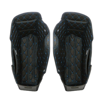 Blue Saddlebag Liners for HOGWORKZ® Chopped Hardline Saddlebags