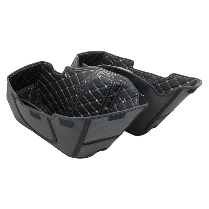 Silver Saddlebag Liners for HOGWORKZ® Chopped Hardline Saddlebags