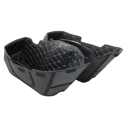 Silver Saddlebag Liners for HOGWORKZ® Chopped Hardline Saddlebags