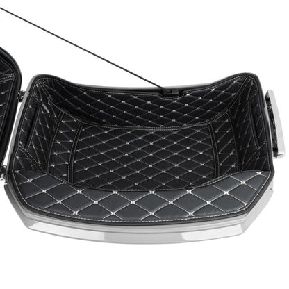 Silver Stitching HOGWORKZ® Grand Tour Pack Liner for '23.5-'26 Harley® Touring
